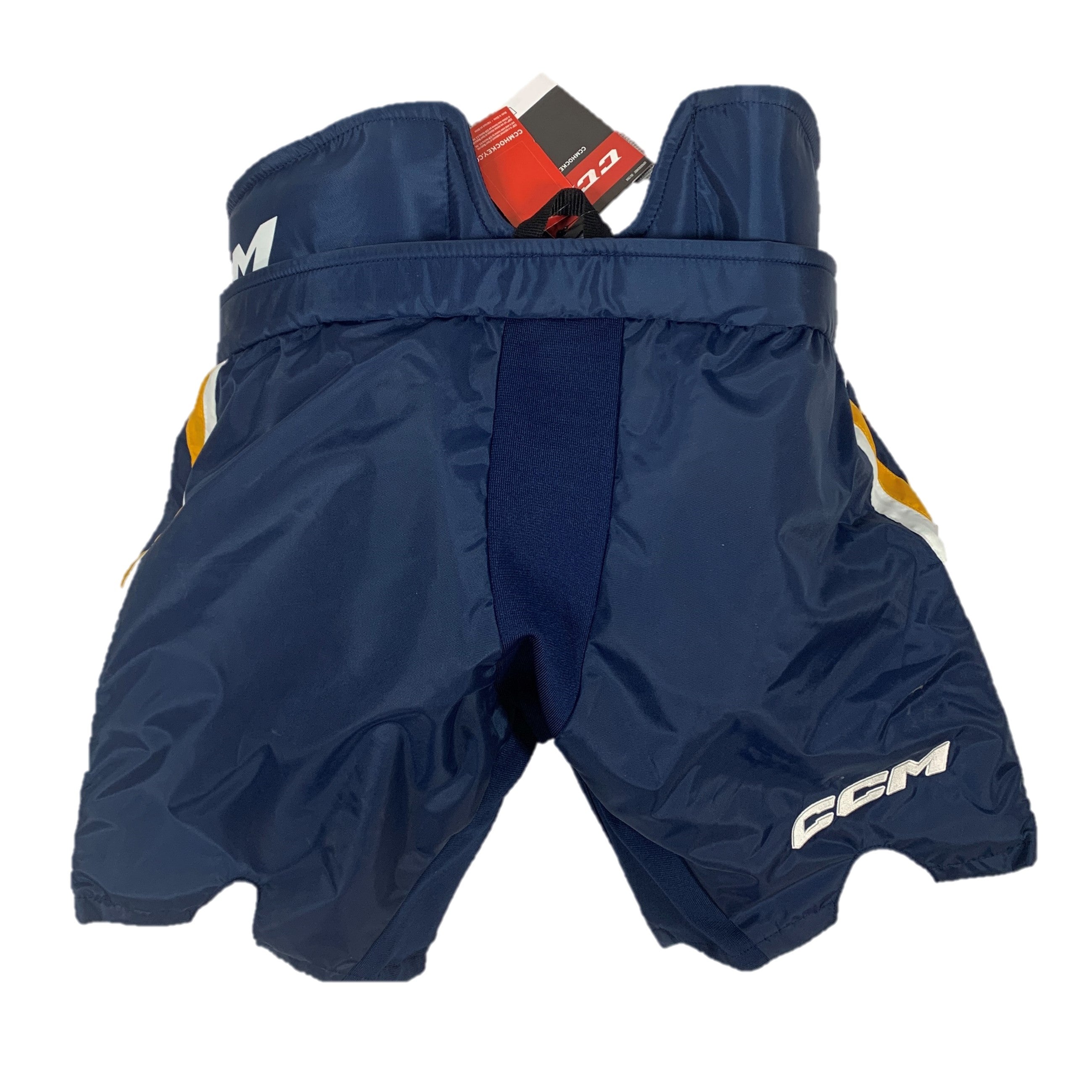 Pantalon de gardien de but de hockey CCM HPG12A Pro Stock – OHL – Bleu marine